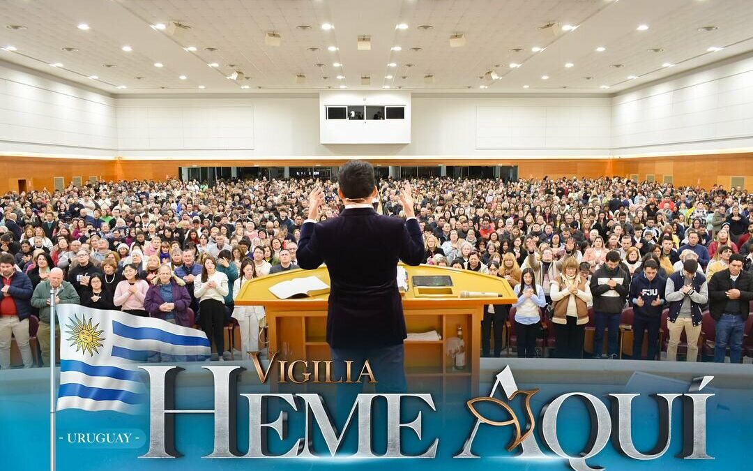 ¡Vigilia «Heme Aquí», con la visita misionera del Obispo Julio Freitas