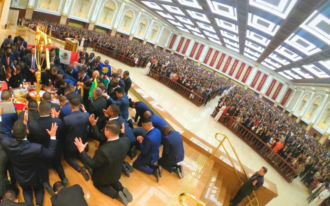 El día 3 de agosto ocurrió el “Clamor mundial en el Templo de Salomón”